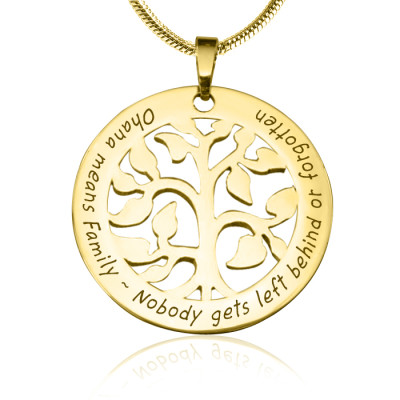 Personalised Ohana Tree - 18CT Gold *Limited Edition