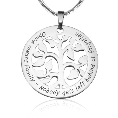Personalised Ohana Tree - 18CT White Gold *Limited Edition