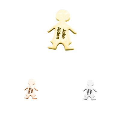 Solid Gold Children Charm - Dream Locket
