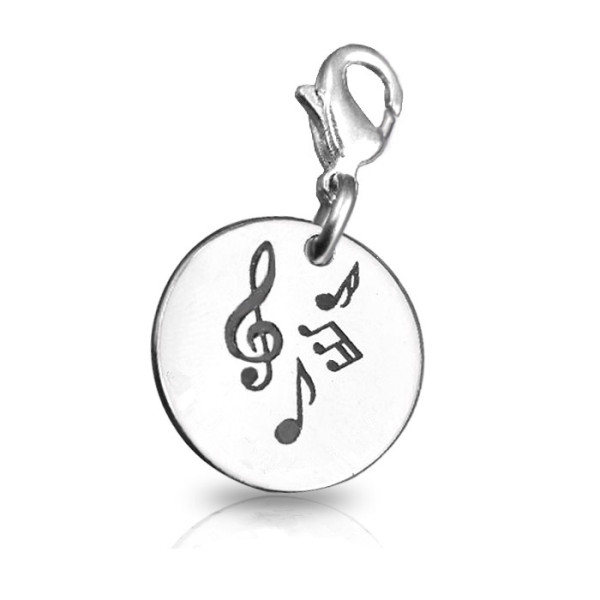Solid Gold Music Charm