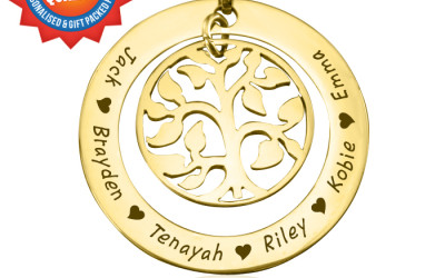 Crafting Your Family's Story: 18CT Gold & Sapphire Necklace