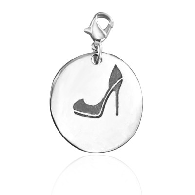 Solid Gold Shoe Lover Charm