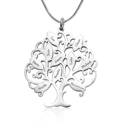 Solid Gold Tree of My Life Necklace 10 -
