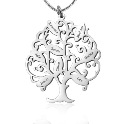 Solid Gold Tree of My Life Necklace 8 -