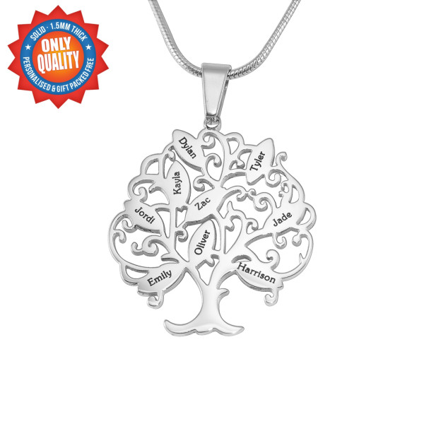 Solid Gold Tree of My Life Necklace 9 -