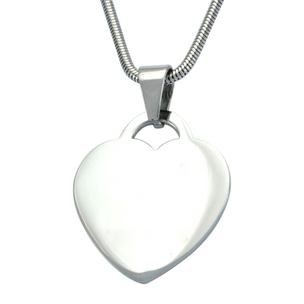 Solid Gold Heart of Necklace