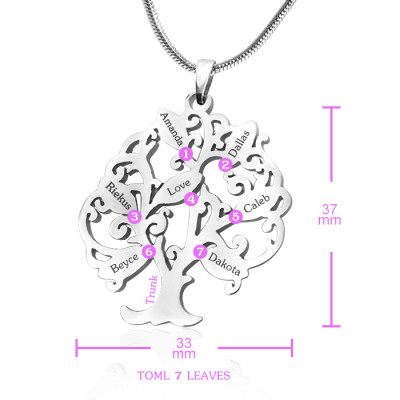 Solid Gold Tree of My Life Necklace 7 -