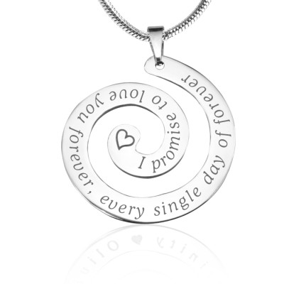 Personalised Promise Swirl - 18CT Gold *Limited Edition