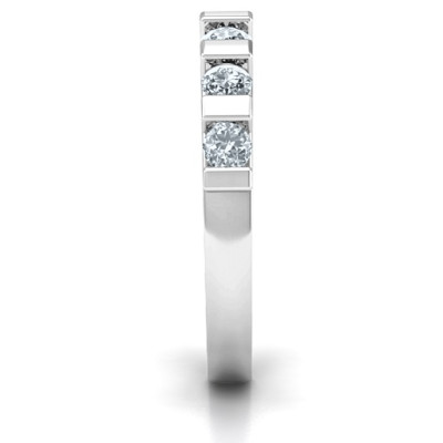 Band of Love Solid White Gold Ring