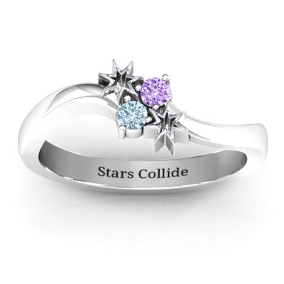 Light Up My Life Solid White Gold Ring