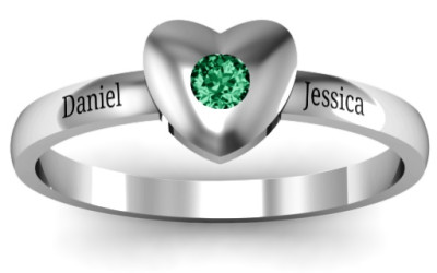 Crafting Dreams: Your 18ct Gold Heart Ring Story Awaits