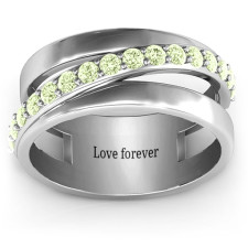 Crafting Your Story: The Sparkling Sash Ring Unveiled