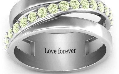 Crafting Your Story: The Sparkling Sash Ring Unveiled