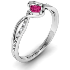 Espiral Princess Ring: Crafting Gold Name Necklace's White Gold Sparkle