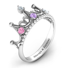Crafting Dreams: The 18CT White Gold Tiara Ring Story