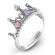 Crafting Dreams: The 18CT White Gold Tiara Ring Story