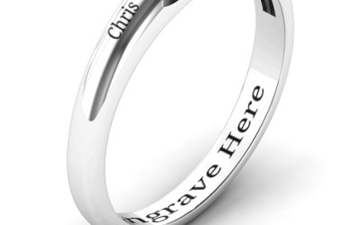 Your Story in Gold: The 18ct White Gold Reveal Ring