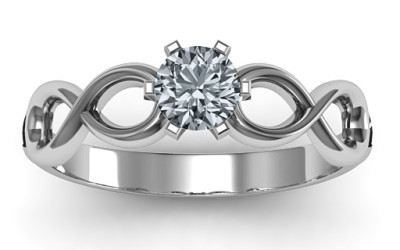 Crafting Dreams: Your 18CT White Gold Infinity Ring Story