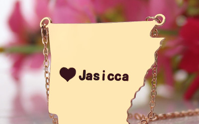 Your State, Our Craft: A Deep Dive into Rose Gold Map Necklaces