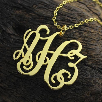 Taylor Swift Monogram Necklace - 18CT Gold