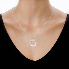 Crafting Your Story: The 18CT White Gold Couples Love Necklace Journey