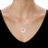 Crafting Your Story: The 18CT White Gold Couples Love Necklace Journey