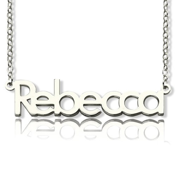 Solid Gold Make Your Own Name Necklace