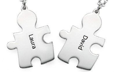 Gold Puzzle Name Necklace: Crafting Lasting Connections in 18ct Gold