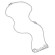 Crafting Your Story: The 18ct White Gold Charm Name Necklace