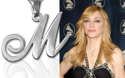 Your Letter in Gold: Crafting the 18ct White Gold Initials Pendant