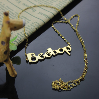 Create Your Own Name Necklace - 18CT Gold