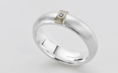 The Black Diamond White Gold Ring: A Journey of Craft and Heart