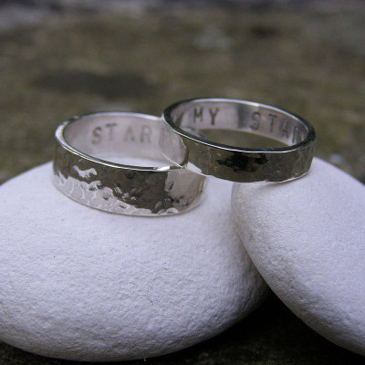 His And Hers Solid Gold Rings