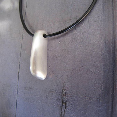 Solid Gold Long HeavyPendant