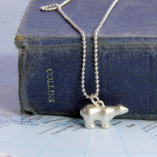 Crafting Our Solid Gold Polar Bear Necklace: A Sparkling Story