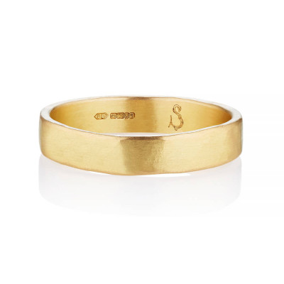 Loki Mens Fairtrade 18CT Gold Wedding Ring