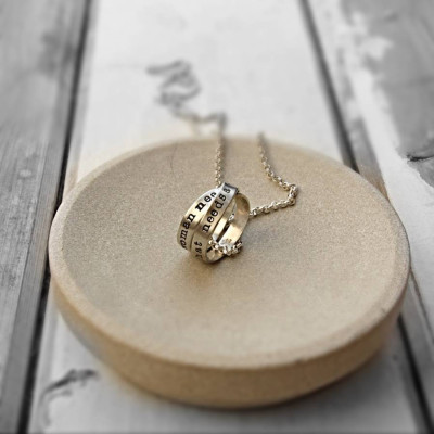 Solid Gold Mens Rumours Necklace