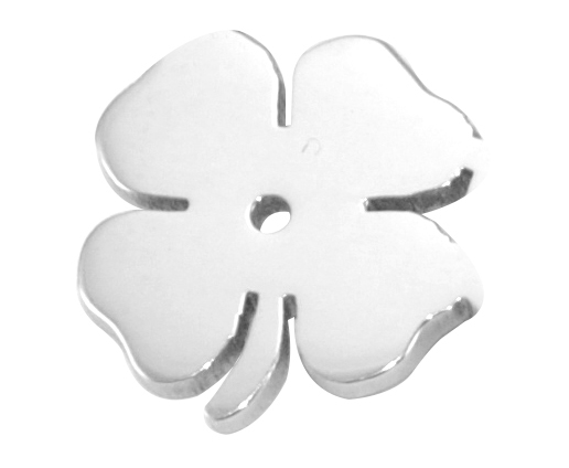 Solid Gold Four Leaf Clover Charm - Dream Locket