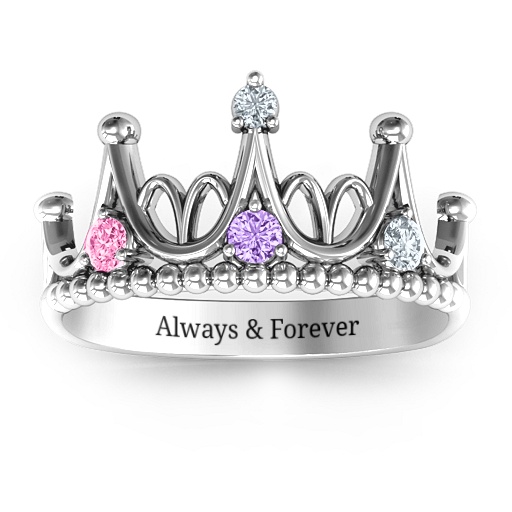 18CT White Gold Like A Dream Tiara Ring