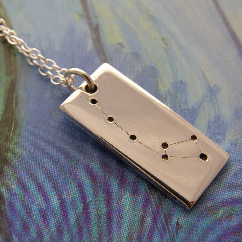 Solid Gold Star Sign Pendant