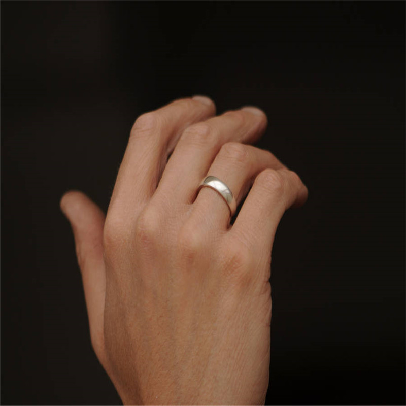 Solid Gold MansWedding Band