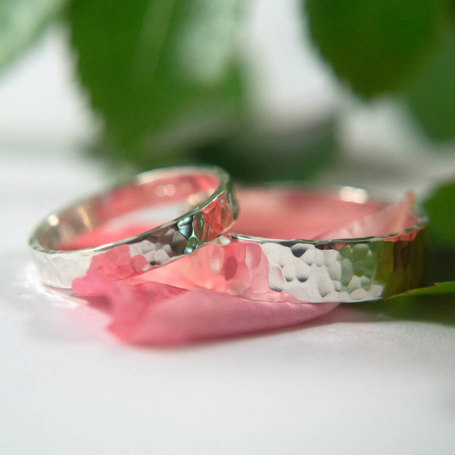 Solid Gold Wedding Bands